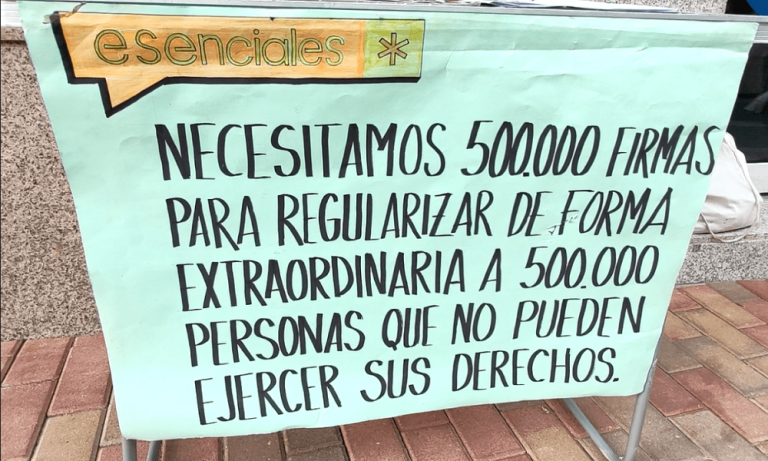 Firma la ILP para una regularización extraordinaria