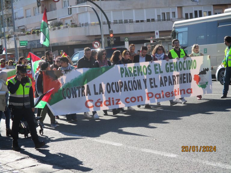 Masivas movilizaciones marchan en solidaridad con Gaza en 115 ciudades del Estado Español