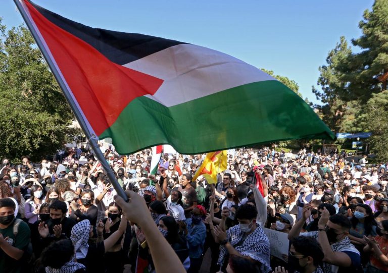 Esperando la primera manifestación mundial pro-palestina