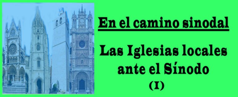 EN EL CAMINO SINODAL, LAS IGLESIAS LOCALES ANTE EL SÍNODO