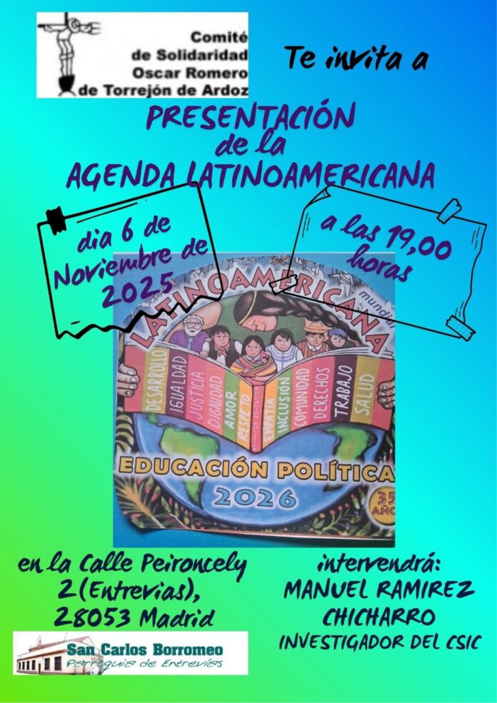 Cartel Agenda Latinoamericana 2026