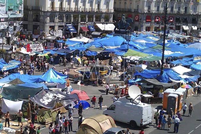 acampadas