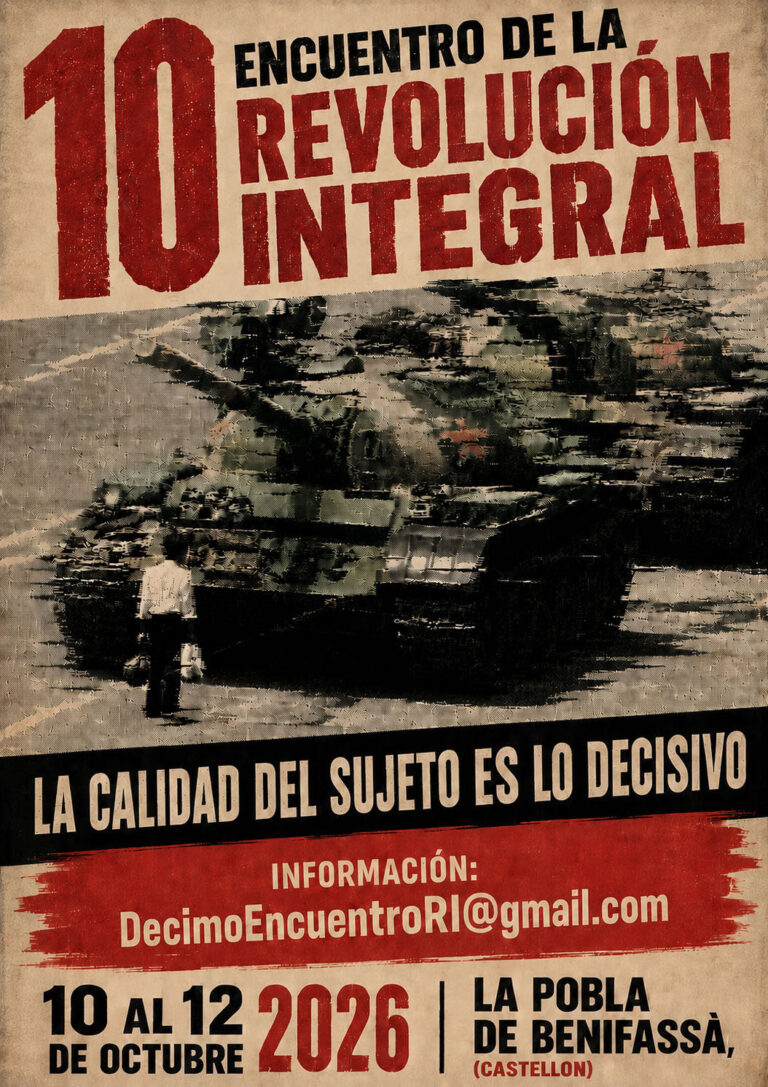 10 Encuentro de Revolución integral -- Félix Rodrigo Moraegral