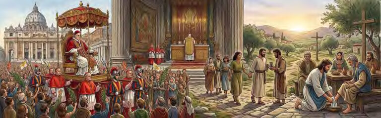 La ilusión del espectáculo papal